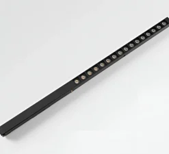 Plafonnier & Spot*Modular Spot pour rail, Pista Linear Spots Track 48V 429 1x, , LED, dim, 3000K, 1530 lm, L42,9cm, H1,8cm - noir