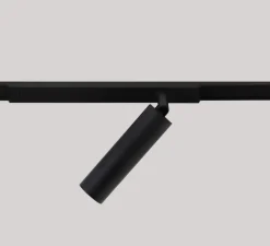 Plafonnier & Spot*ONOK Spot pour rail, Tiny Focus 25, , LED, 2700K, 559 lm, Ø2,5cm, H9cm - noir