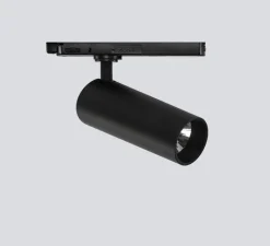 Plafonnier & Spot*ONOK Spot pour rail, Track Focus 55.2, On/off, , LED, dim, 3000K, 1165 lm, Ø5,5cm, H13,5cm - noir