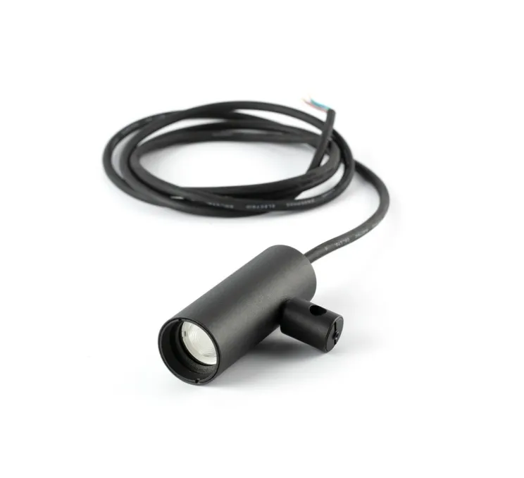 Spot, Projecteur Clap, noir, IP65, LED, 2700K, 419 lm, Ø3,6cm, H9,7cm - Faro