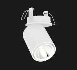 Plafonnier & Spot*Doxis Spot semi-encastré, Atlas, , LED, dim, 3000K, 2112lm, Ø9cm, H11cm - blanc