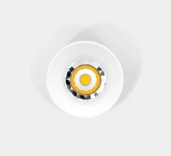 Plafonnier & Spot*ONOK Spot semi-encastré, Ringo 1, , IP54, LED, 2700K, 600 lm, Ø7,4cm, H9,1cm - blanc