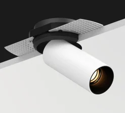 Plafonnier & Spot*Doxis Spot semi-encastré, Tektus 45 Trimless, pour faux plafond, , LED, dim, 3000K, 1156 lm, Ø4,5cm, H11,3cm - blanc