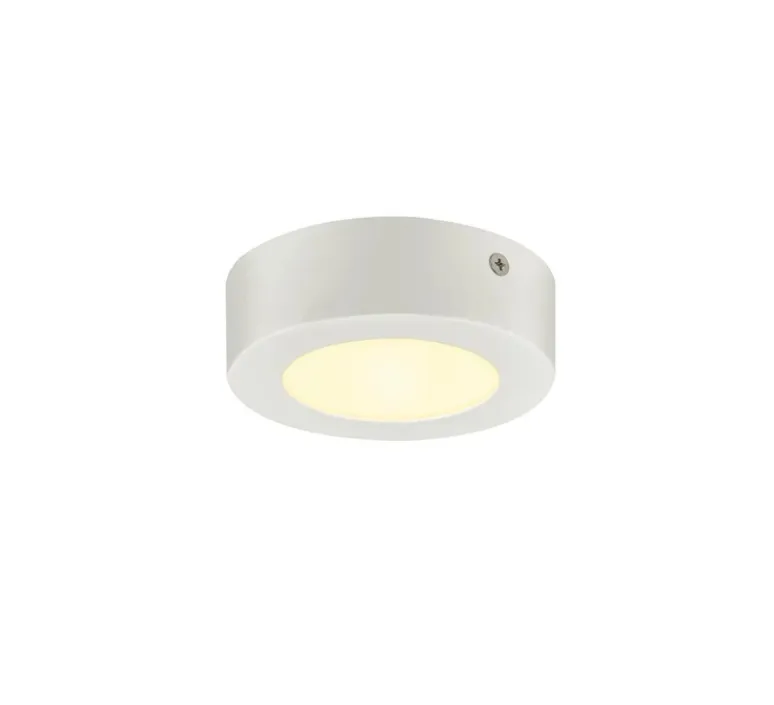 Plafonnier & Spot*SLV Spot, Senser 12, , LED, 3000K, 420lm, L4cm, H12cm - blanc