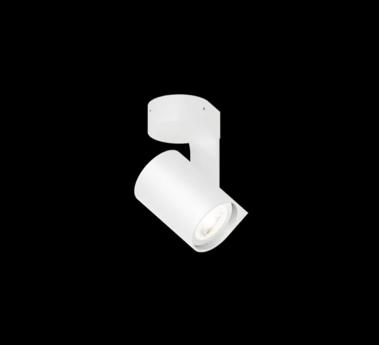 Spot, Sqube on Base 1.0 PAR16, blanc, Ø5,5cm, H11,9cm - Wever&Ducré