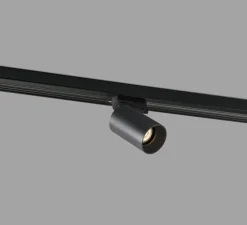 Spot Stan sur rail, noir, Ø6cm, H10cm - FARO