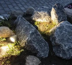 Plafonnier & Spot*SLV Spot sur piquet, Sitra 360 Spike, , IP44, L12cm, H12cm - anthracite