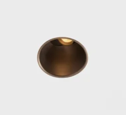 Plafonnier & Spot*Modular Spot, Thimble Recessed Adjustable 74 1x, , LED, 2700K, 591 lm, Ø7,4cm, H9,8cm - bronze