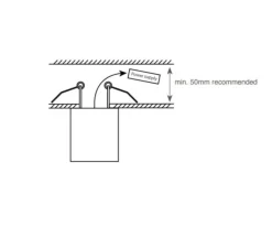 Plafonnier & Spot*Doxis Spot, Titan Semi-recessed, anti-glare, LED, 40°, 836lm, 2700K, , Ø8cm, H7.2cm - blanc