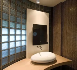 Plafonnier & Spot*Doxis Spot, Titan Semi-Recessed Organic, 40°, mat, dim, LED, 2700K, 1100lm, Ø8cm, H7,2cm - blanc