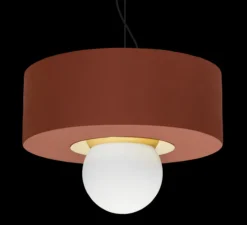 Suspension*Haos Suspension, 2.03, , LED, Ø34cm, H29cm - Brique