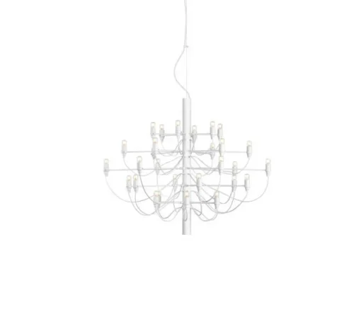 Suspension, 2097/30 Clear Bulbs , blanc, Ø88cm, H72cm - Flos