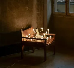 Suspension*Flos Suspension, 2097/18 Clear Bulbs , , Ø69cm, H51cm - blanc