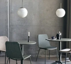 Suspension*House Doctor Suspension, Halda , , Ø25cm, H38cm - blanc et marron