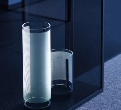 Suspension - lampadaire, Guise 2272, transparent, LED, 3000K, 1742lm, Ø16cm, H63cm - Vibia