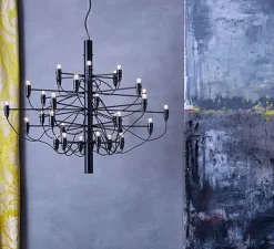 Suspension*Flos Suspension, 2097/30, , 2200K, Ø88cm, H72cm - noir (ampoules transparentes)