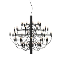 Suspension*Flos Suspension, 2097/50, , 2200K, Ø100cm, H88cm - noir (ampoules transparentes)