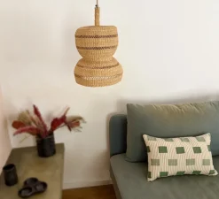 Suspension, 2 tier, naturel, L15cm, H24cm - GOLDEN Editions