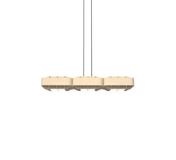 Suspension*Darmes Suspension, 1979 Triple, , LED, dim, 3000K, 4800 lm, L91,5cm, H12,7cm - ivoire mat