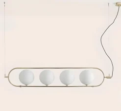 Suspension*Aromas del Campo Suspension, Abbacus, , L126,5cm, H20cm - laiton mat