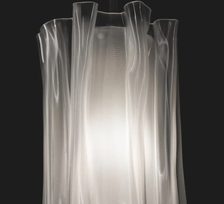 Suspension, Accordéon vertical, prisma, Ø11cm, H30cm - Slamp