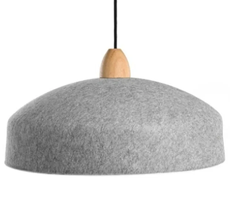 Suspension accoustique, Chaplin, gris, Ø44cm, Hcm - Zangra