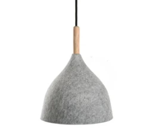 Suspension*Zangra Suspension accoustique, Charles, , Ø20,5cm, Hcm - gris charbon