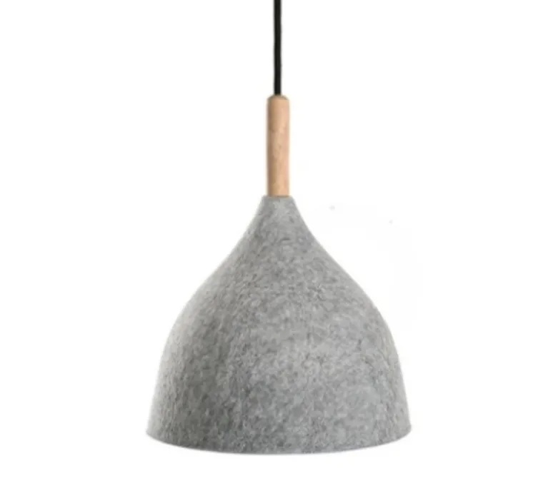 Suspension*Zangra Suspension accoustique, Charles, , Ø20,5cm, Hcm - gris charbon