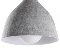 Suspension*Zangra Suspension accoustique, Charles, , Ø20,5cm, Hcm - gris charbon