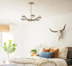 Suspension*Hudson Valley Lighting Suspension, Ace, , Ø70,5cm, H134cm - bronze