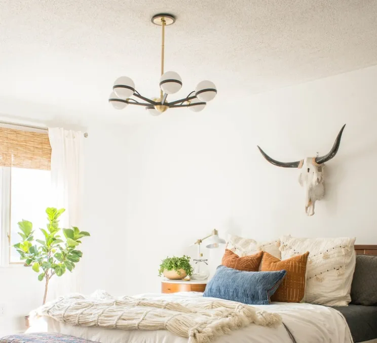 Suspension, Ace, bronze, Ø70,5cm, H134cm - Hudson Valley Lighting