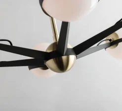 Suspension, Ace, bronze, Ø70,5cm, H134cm - Hudson Valley Lighting