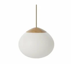 Suspension*Bolia Suspension, Acorn, , Ø32cm, H27cm - bois, blanc