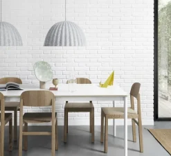 Suspension*Muuto Suspension, acoustique, UNDER THE BELL, , Ø55cm, H31cm - gris