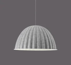 Suspension*Muuto Suspension, acoustique, UNDER THE BELL, , Ø55cm, H31cm - gris