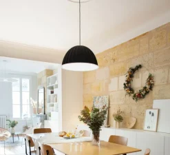 Suspension*Muuto Suspension, acoustique, UNDER THE BELL, , Ø82cm, H46cm - noir