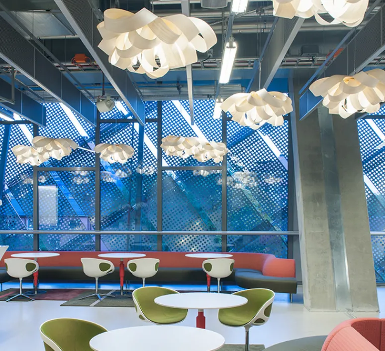 Suspension*LZF Suspension, Agatha, SP, , Ø76cm, H37cm - blanc ivoire