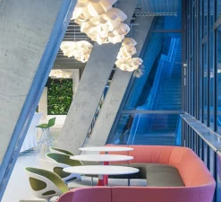 Suspension*LZF Suspension, Agatha, SP, , Ø76cm, H37cm - blanc ivoire