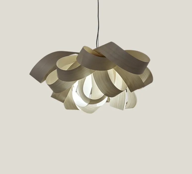 Suspension*LZF Suspension, Agatha, SP, , Ø76cm, H37cm - blanc ivoire