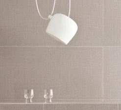 Suspension*Flos Suspension, Aim Simple, , LED, 2700K, 895lm, Ø24,3cm, H21,1cm - blanc