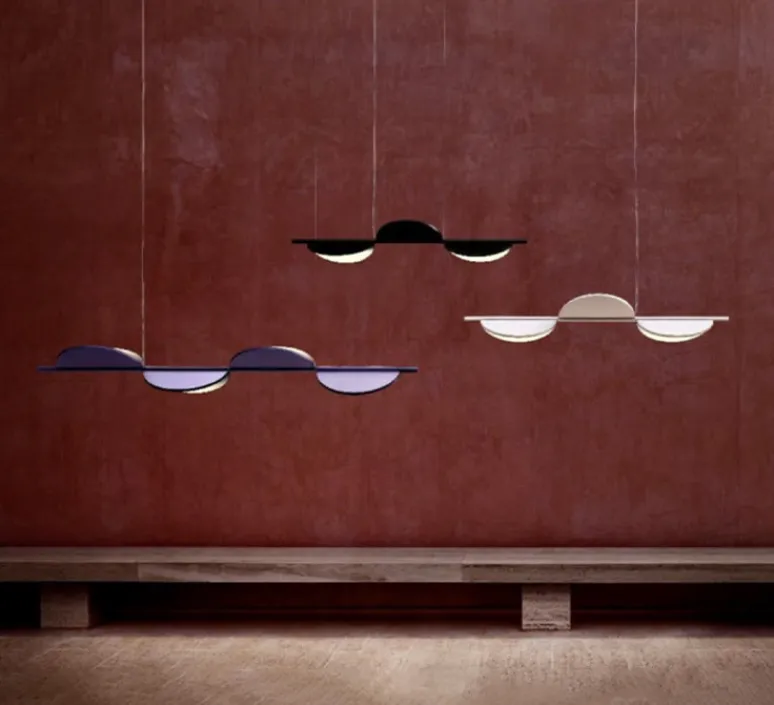 Suspension*Flos Suspension, Almendra Linear S3, , LED, 2700K, 4200 lm, L128,6cm, H17cm - nude