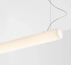 Suspension*Artemide Suspension, Alphabet of Light Linear, , LED, 3000K, 6968lm, Ø5cm, L238,4cm - blanc