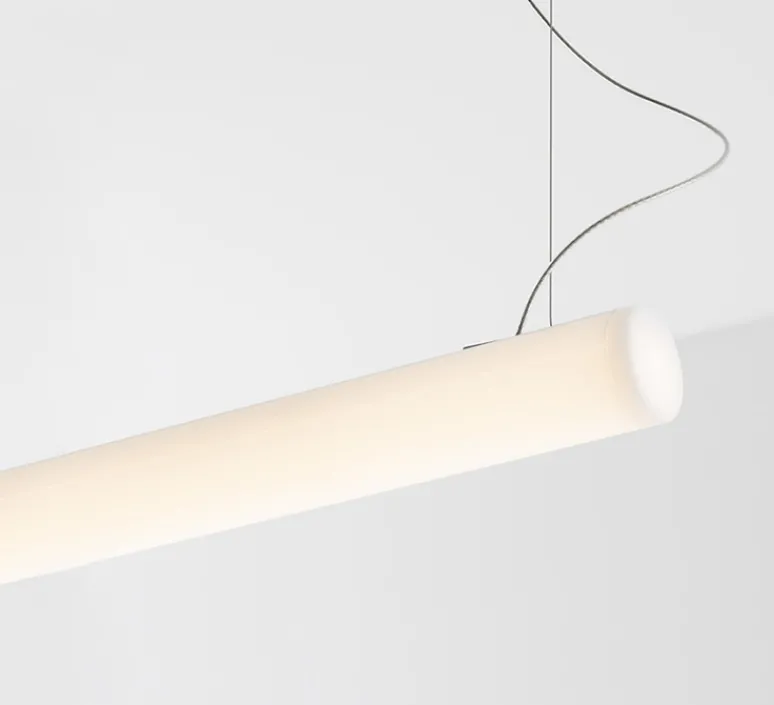 Suspension*Artemide Suspension, Alphabet of Light Linear, , LED, 3000K, 6968lm, Ø5cm, L238,4cm - blanc