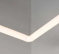 Suspension*Artemide Suspension, Alphabet of Light Square, , LED, 3000K, 7736lm, H5cm, L132,1cm - blanc