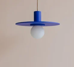 Suspension, Ama 20, bleu, Ø20cm, H10cm - Zuri
