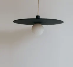 Suspension, Ama 50, noir, Ø50cm, H10cm - Zuri
