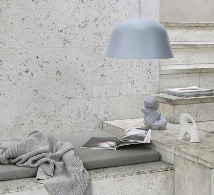 Suspension, Ambit 55, bleu ciel , Ø55cm, H33,5cm - Muuto