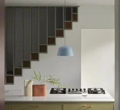 Suspension*Muuto Suspension, Ambit 40, bleu clair, Ø40cm, H23,8cm - taupe