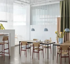 Suspension*Muuto Suspension, Ambit 40, bleu clair, Ø40cm, H23,8cm - taupe