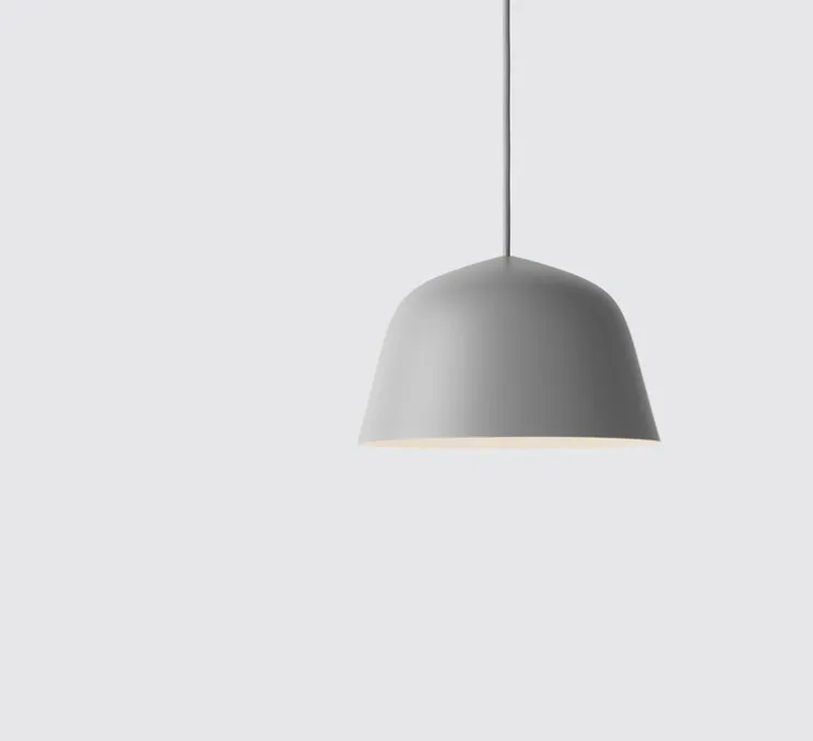 Suspension, Ambit 25, gris souris, Ø25cm, H15cm - Muuto